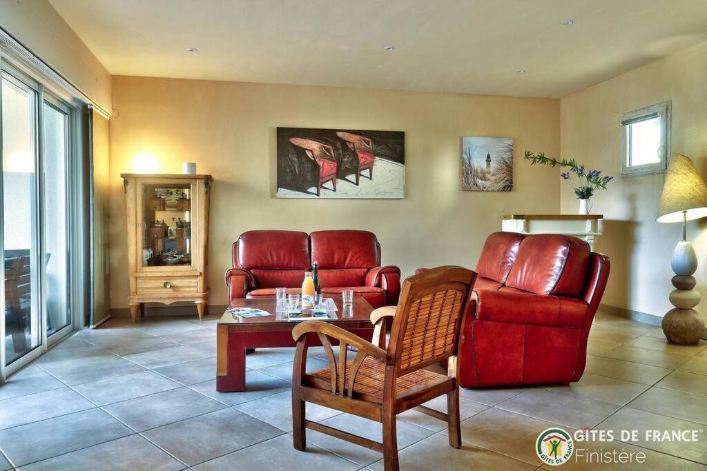 Localise - A80 - La Blanche - Cote Jardin - Plain-pied - Wifi Inclus - Draps Inclus - Animaux Bienvenue Guilvinec