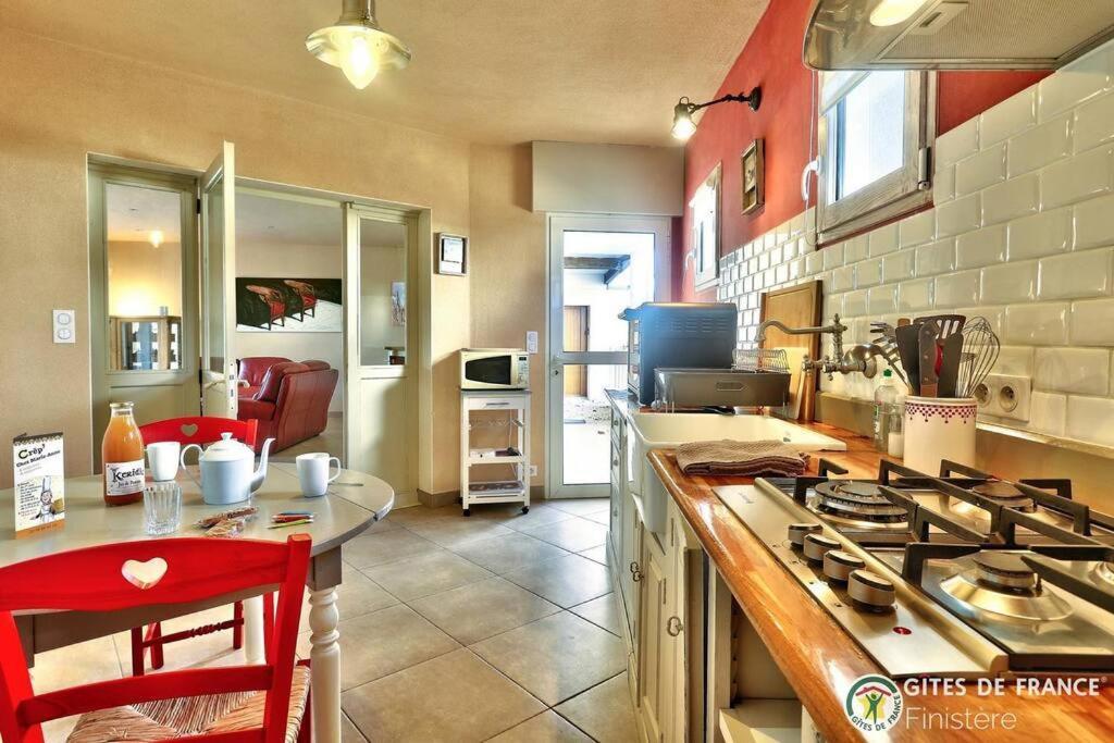Localise - A80 - La Blanche - Cote Jardin - Plain-pied - Wifi Inclus - Draps Inclus - Animaux Bienvenue Apartment Guilvinec